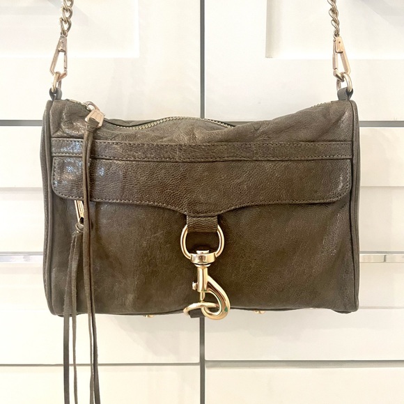 Rebecca Minkoff green MAC purse - Picture 3 of 10